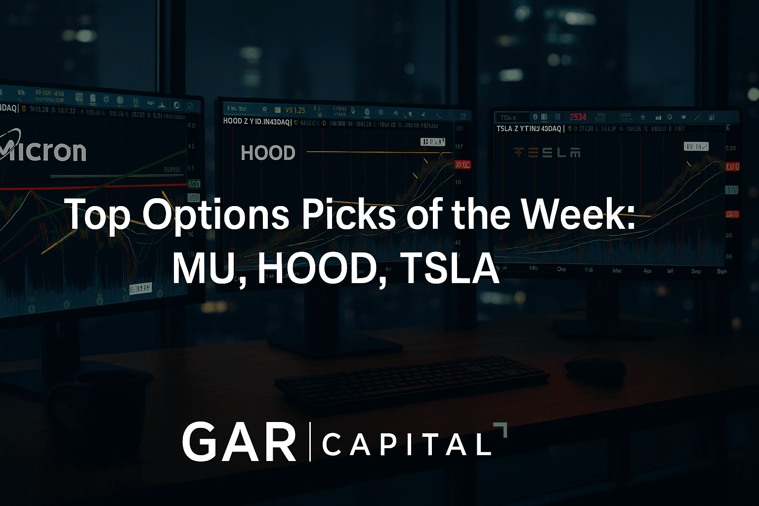 Stock Picks of the Week: MU, HOOD, and TSLA Breakout Levels to Watch