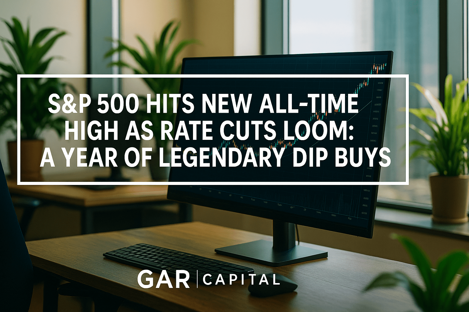 S&P 500 Hits New All-Time High as Rate Cuts Loom: A Year of Legendary Dip Buys