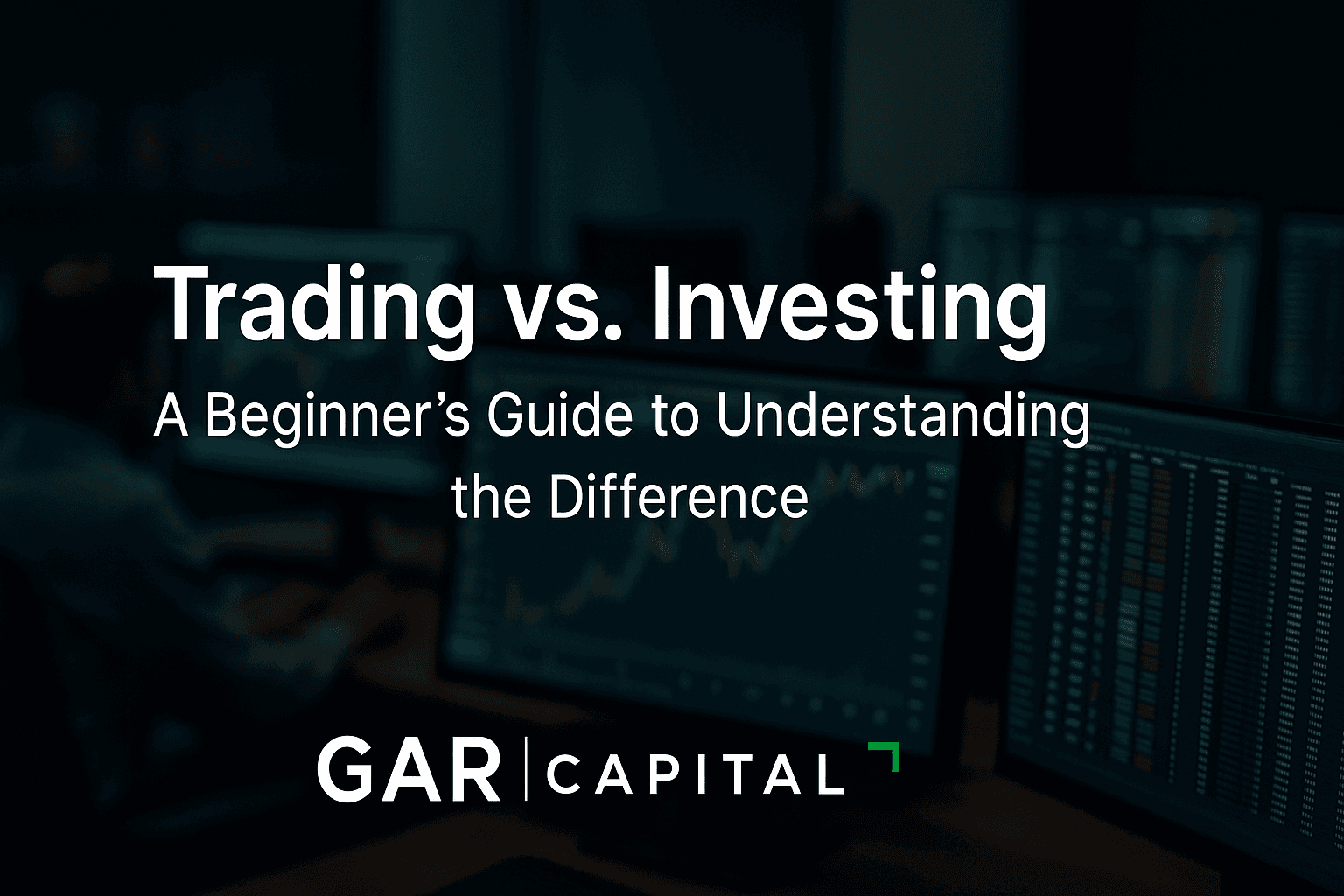 Trading vs. Investing: A Beginner’s Guide to Understanding the Difference