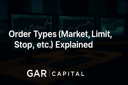 Order Types Explained: Market, Limit, Stop, and Trailing Stops for Beginners