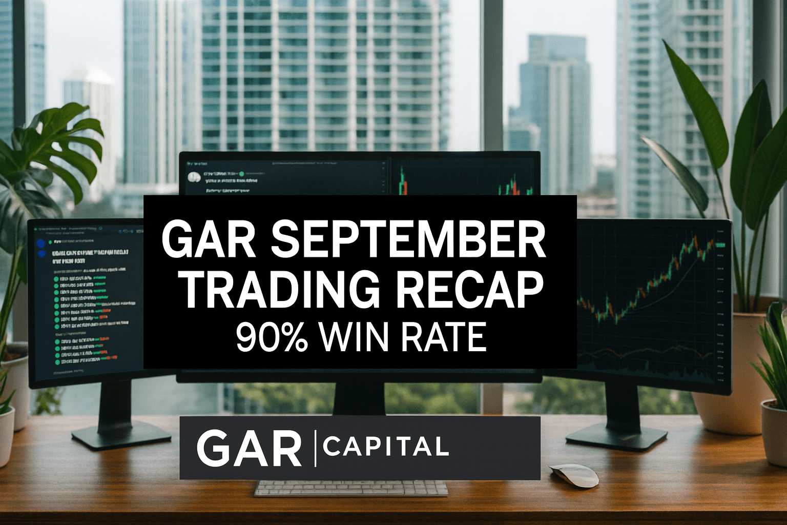 September 2025 Trading Recap: 90% Win Rate, 568% Masterclass Gains, and 100% Futures Success