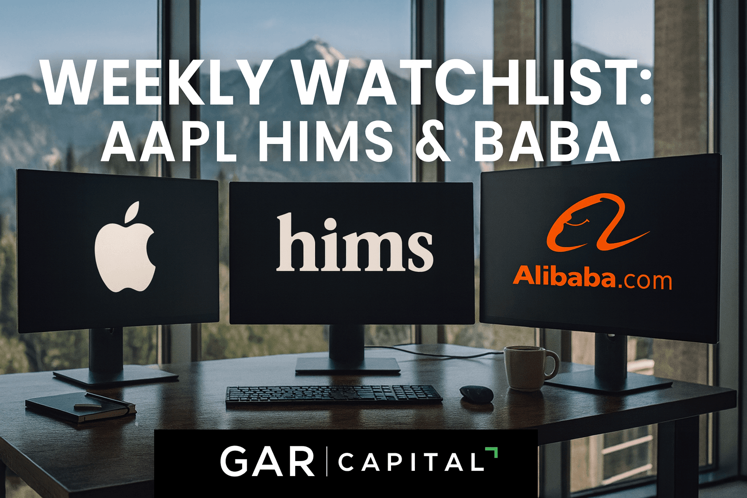 Weekly Watchlist Preview: AAPL, HIMS, and BABA Breakout Setups