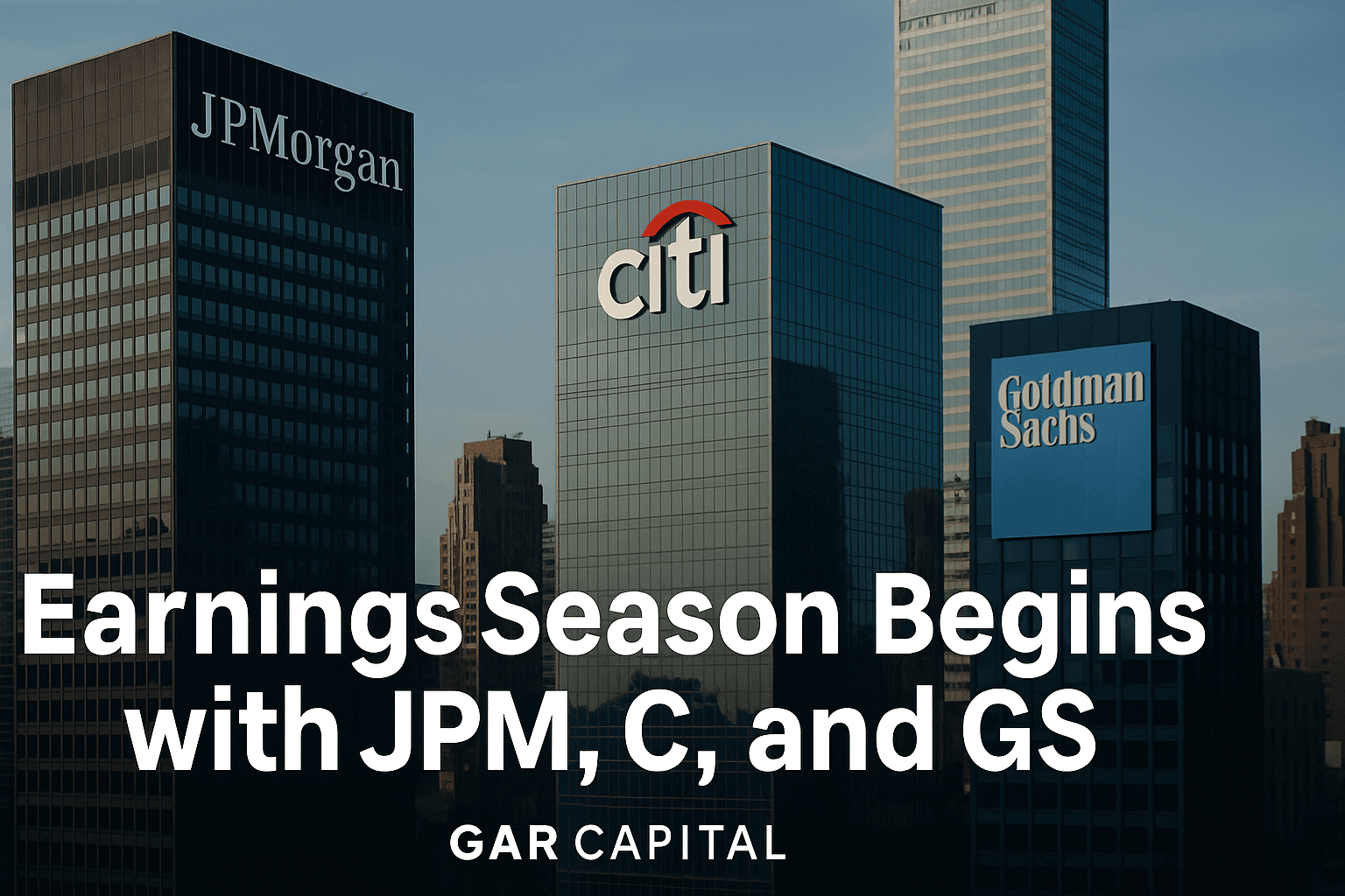 JPM, Goldman Sachs, and Citigroup Kick Off Earnings Season with Strong Results