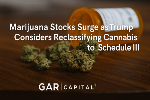 Marijuana Stocks Surge as Trump Considers Reclassifying Cannabis to Schedule III