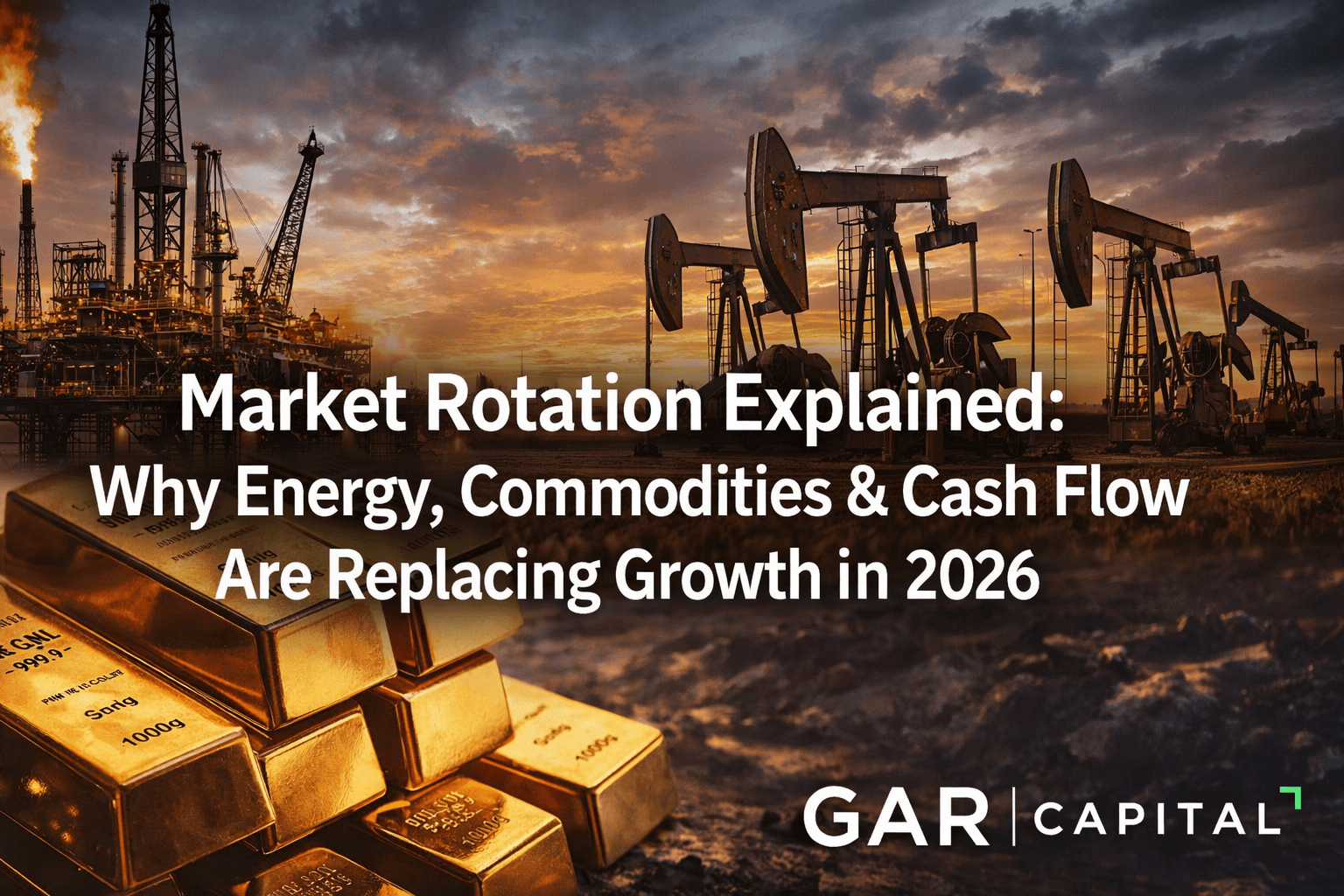 Market Rotation Explained: Why Energy, Commodities & Cash Flow Are Replacing Growth in 2026