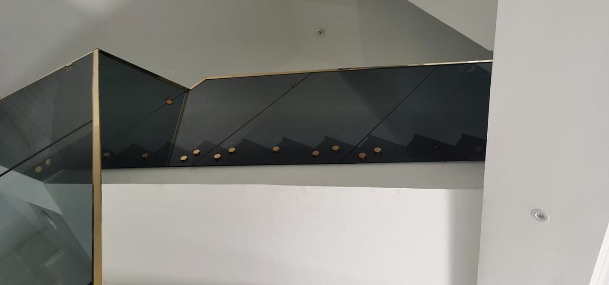 Glass Balustrades & Staircases — GPR Aluminum & Glass project, Abu Dhabi