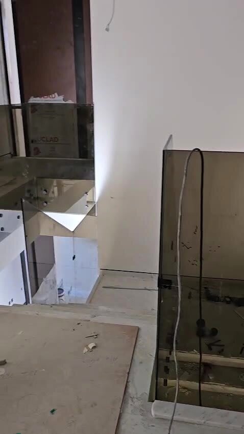 Glass Balustrades & Staircases — GPR Aluminum & Glass project, Abu Dhabi