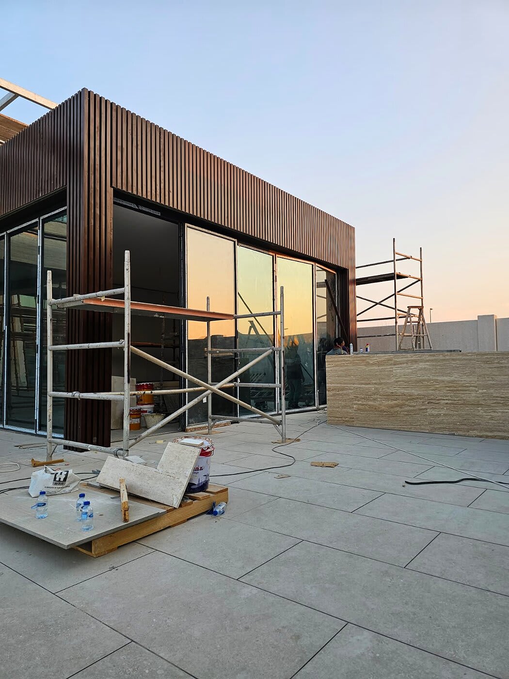 Cladding, Pergolas & Canopies — GPR Aluminum & Glass project, Abu Dhabi