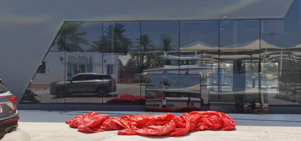 Curtain Walls & Shopfronts — GPR Aluminum & Glass project, Abu Dhabi