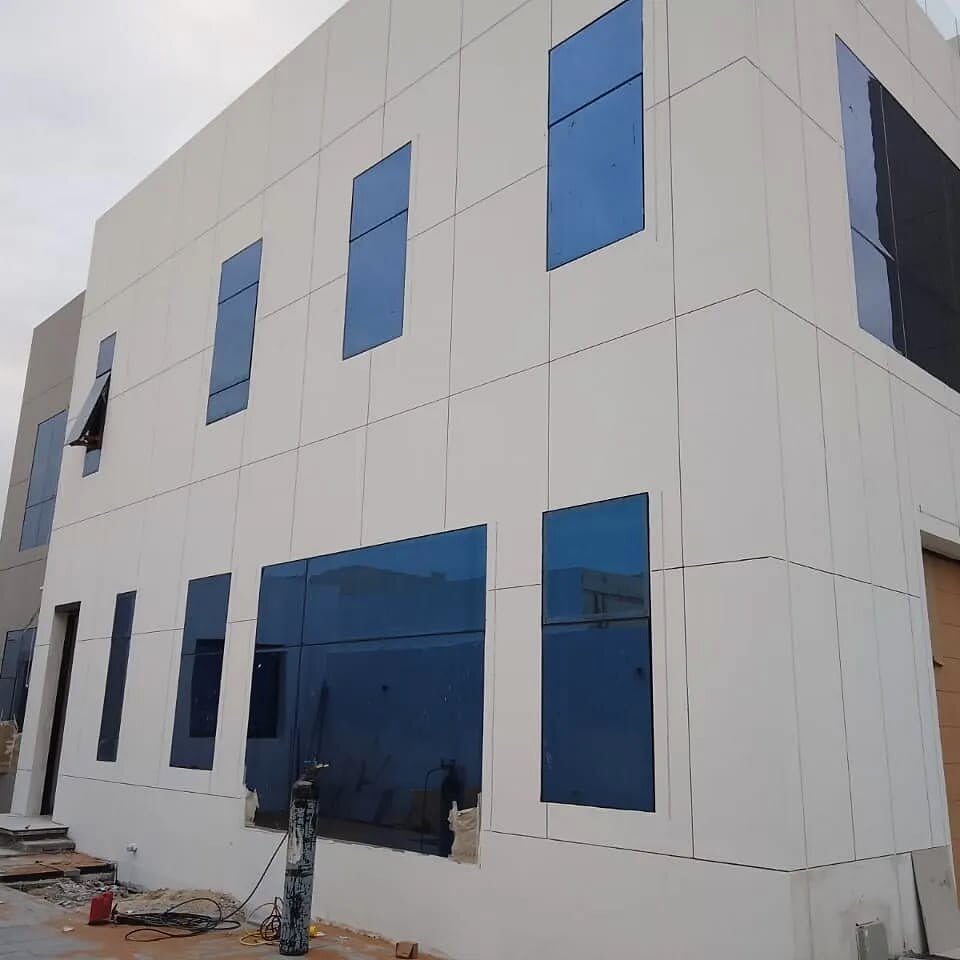 Curtain Walls & Shopfronts — GPR Aluminum & Glass project, Abu Dhabi