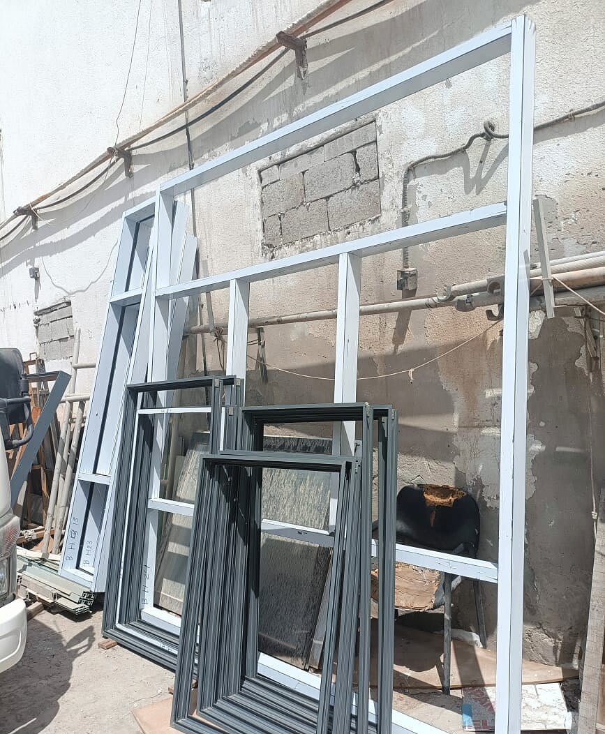 In-House Fabrication — GPR Aluminum & Glass project, Abu Dhabi