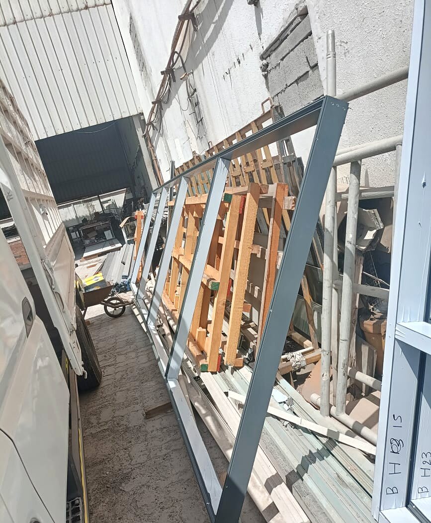 In-House Fabrication — GPR Aluminum & Glass project, Abu Dhabi