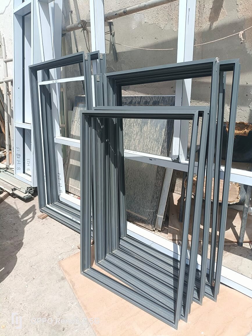 In-House Fabrication — GPR Aluminum & Glass project, Abu Dhabi