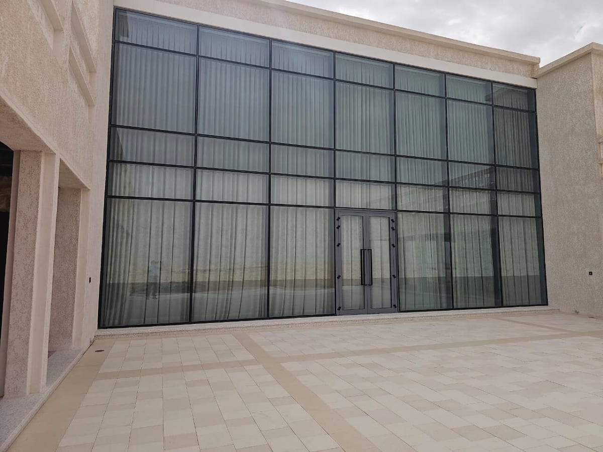 Interior Glass Partitions — GPR Aluminum & Glass project, Abu Dhabi