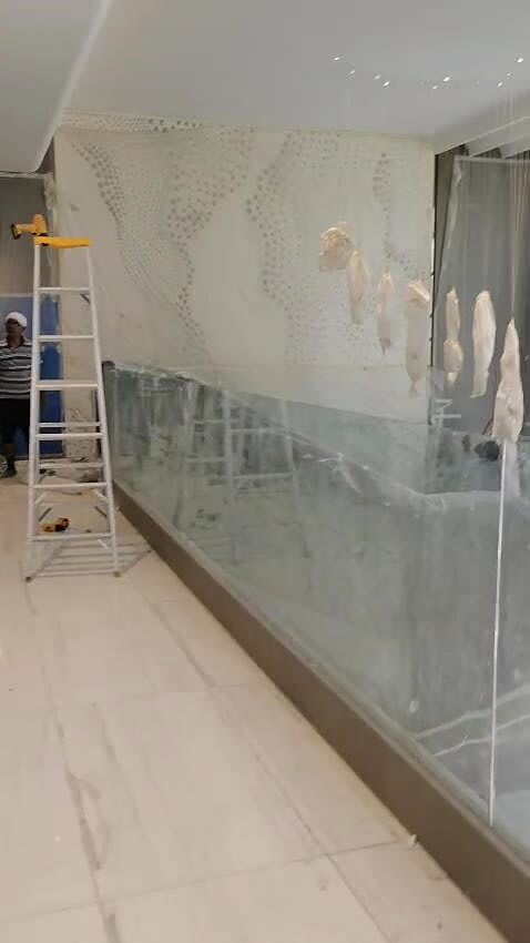 Interior Glass Partitions — GPR Aluminum & Glass project, Abu Dhabi