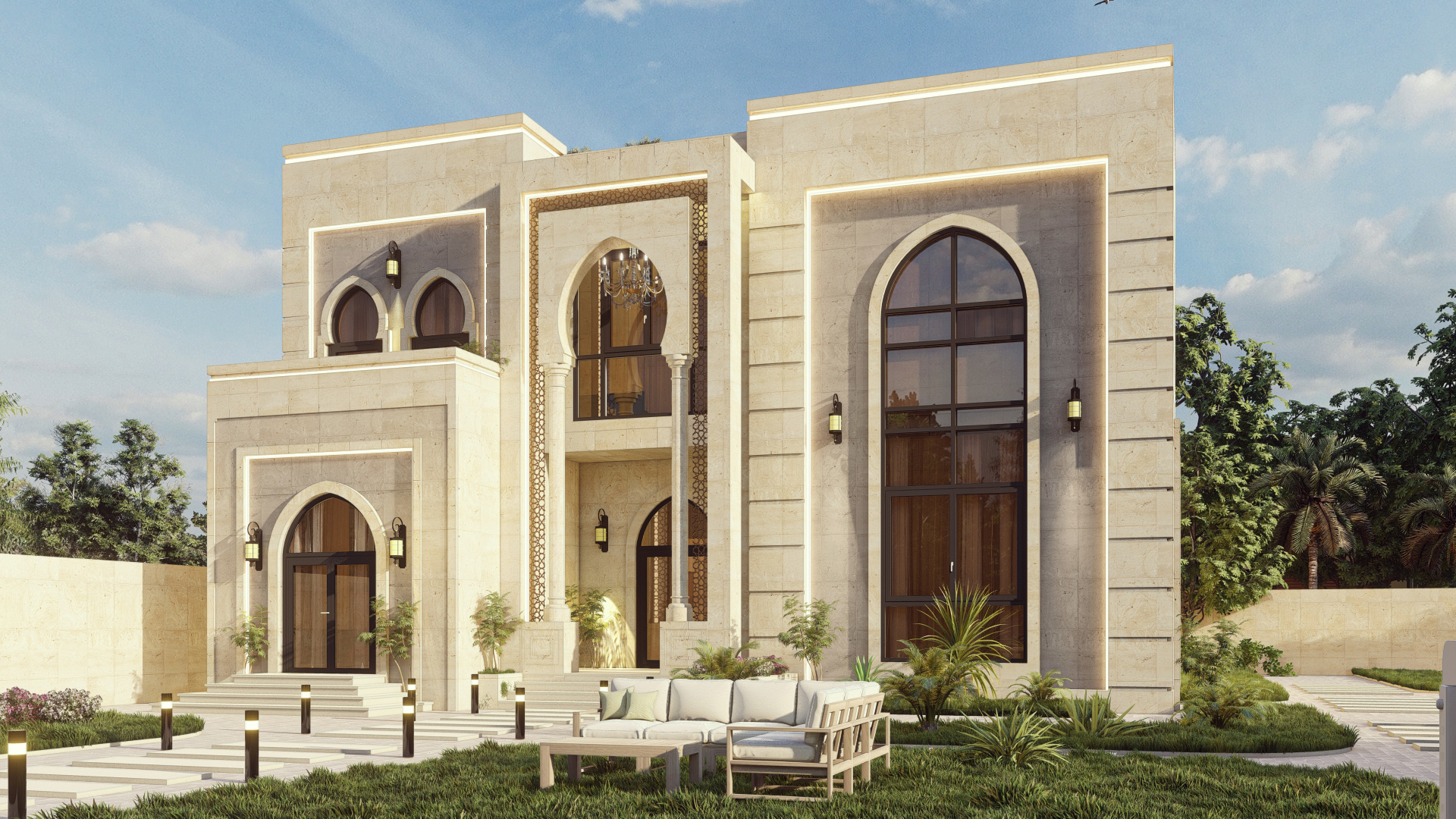 RESIDENTIAL VILLA MEP WORK — MEP project in Abu Dhabi