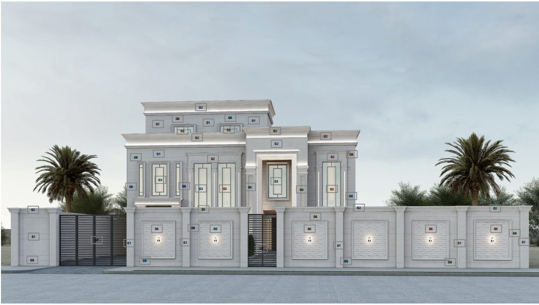 RESIDENTIAL VILLA MEP WORK — MEP project in Abu Dhabi