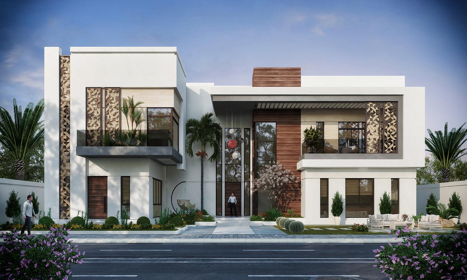 RESIDENTIAL VILLA MEP WORK — MEP project in Abu Dhabi
