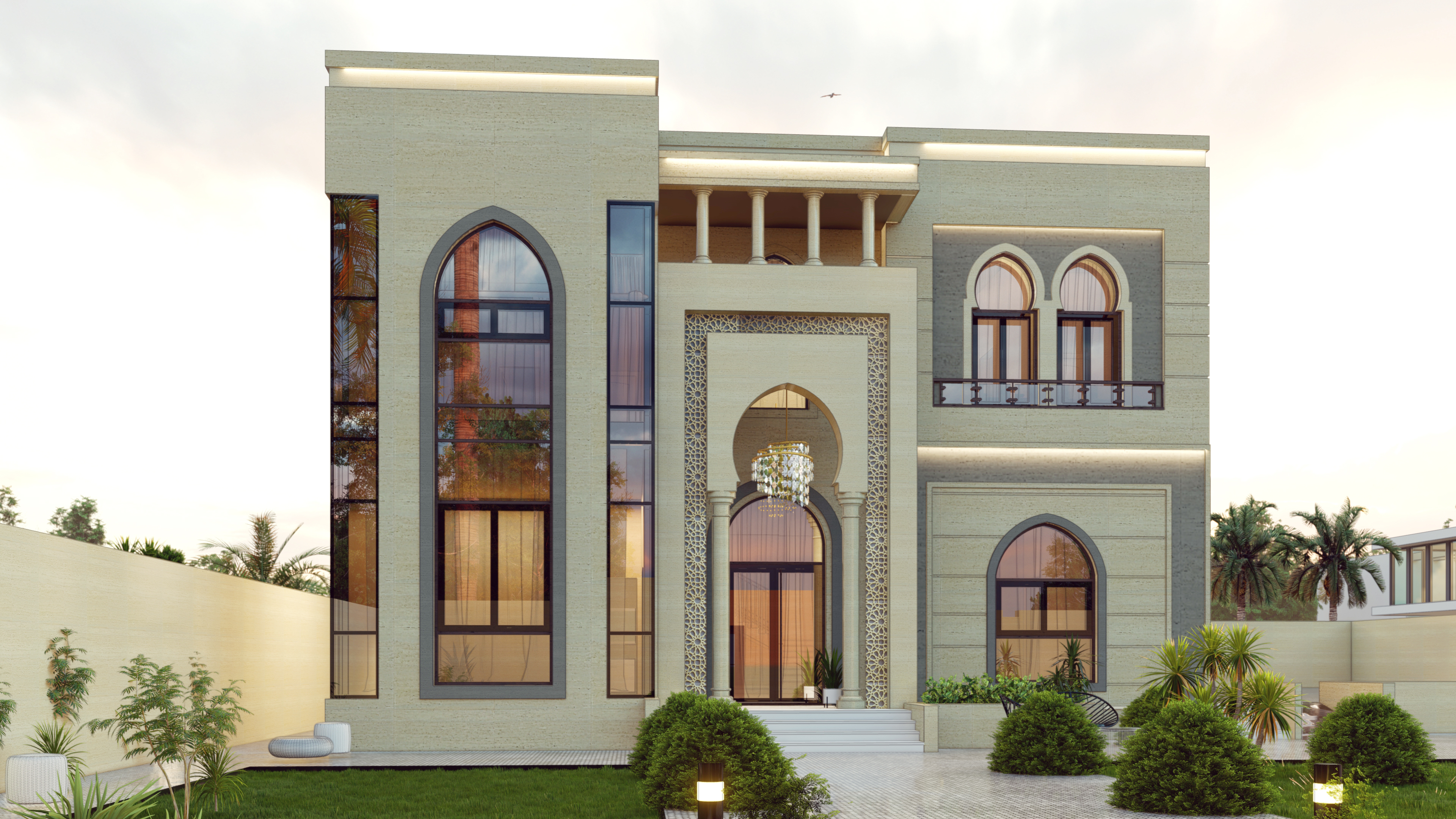 Residential Villa MEP Works site photo — Abu Dhabi, Mr A.A.
