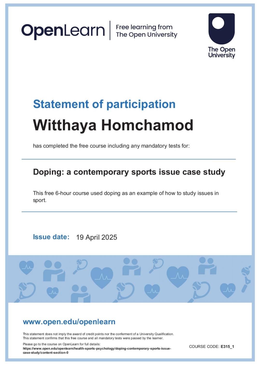 Certificate 2