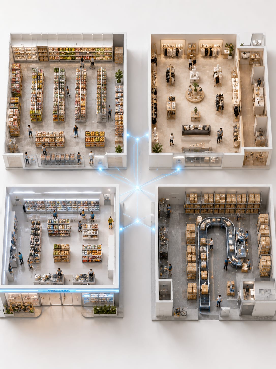 Multi-format retailer case study visual