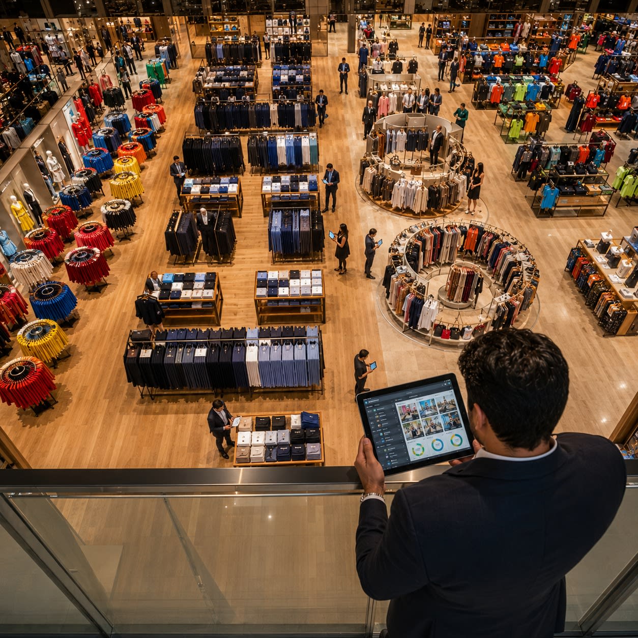 Fashion and lifestyle store chain with automated call compliance and store performance tracking