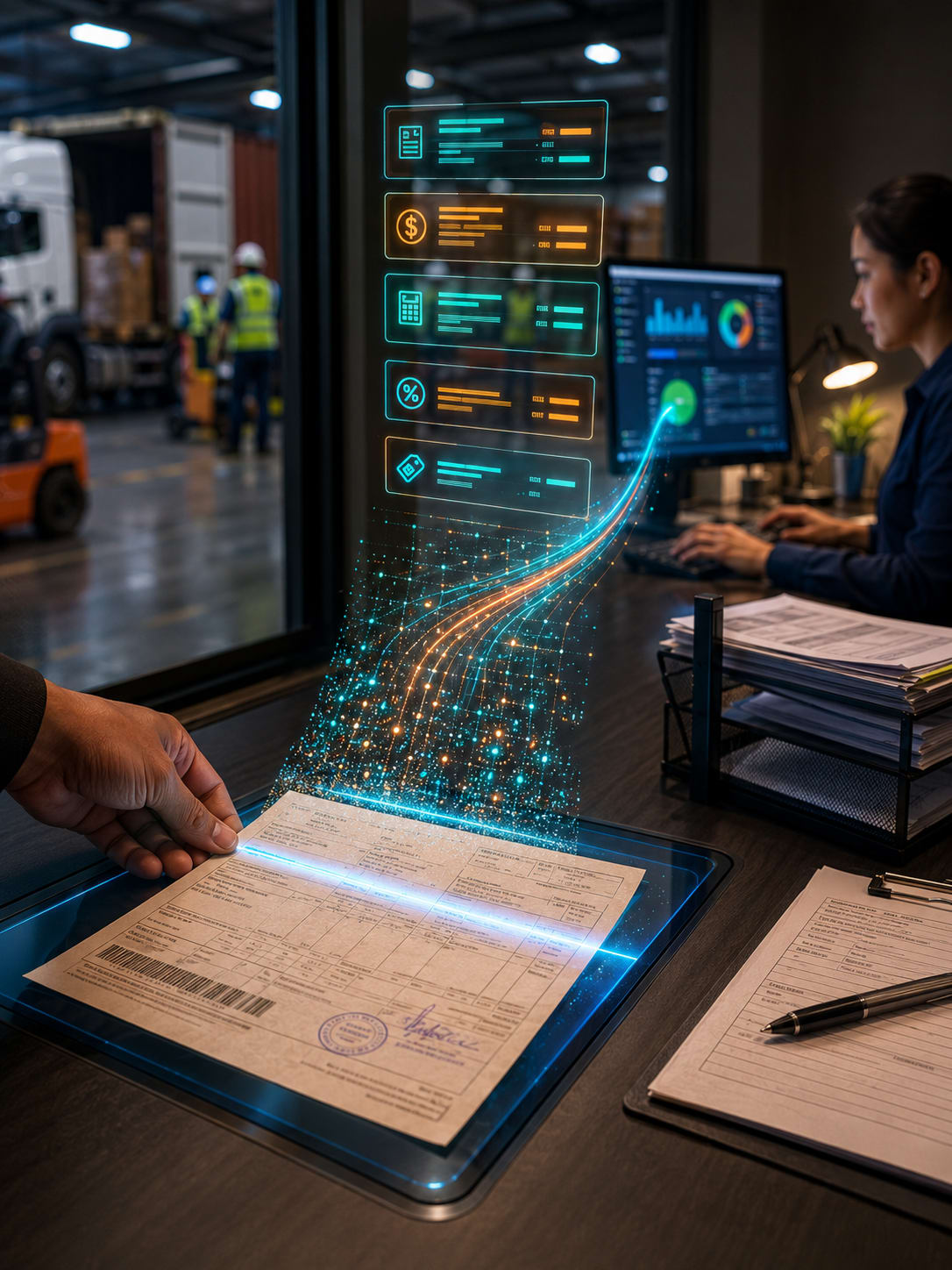 Manufacturing OEM TMS programme visual