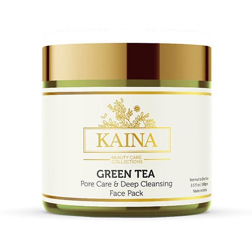 Green Tea Face Pack Kainaskincare