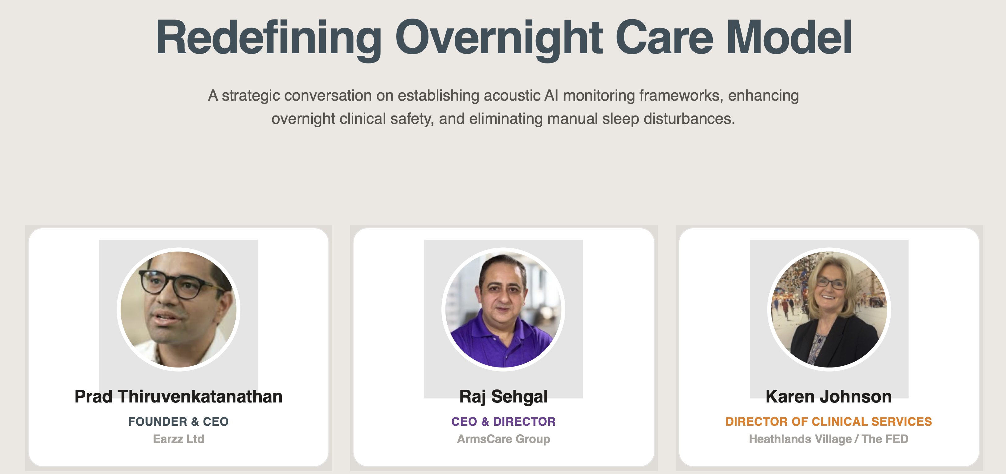 Redefining Overnight Care webinar thumbnail