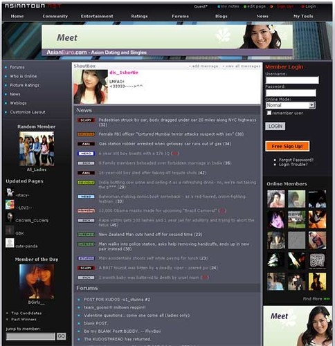 asiantown.net Homepage