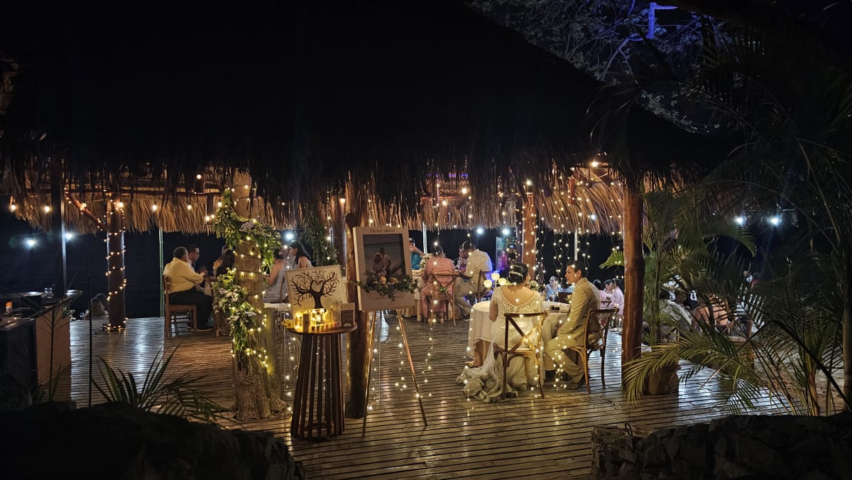 Wedding Reception Setup