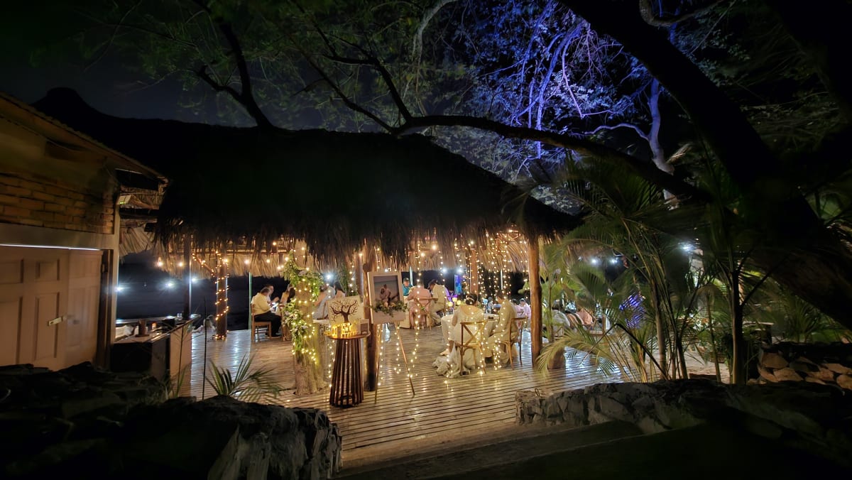 Romantic Beach Setting