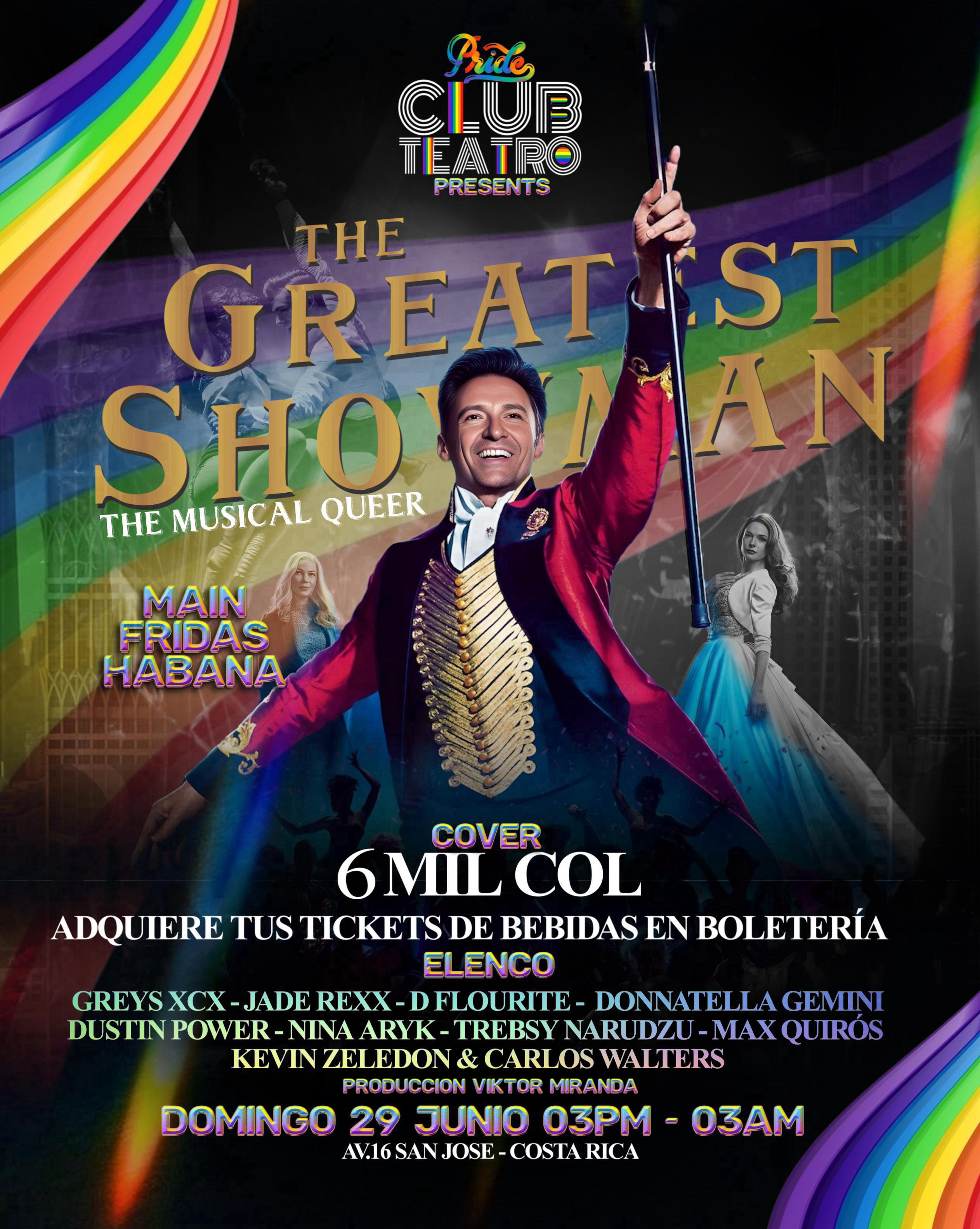 PRIDE PARTY CLUB TEATRO