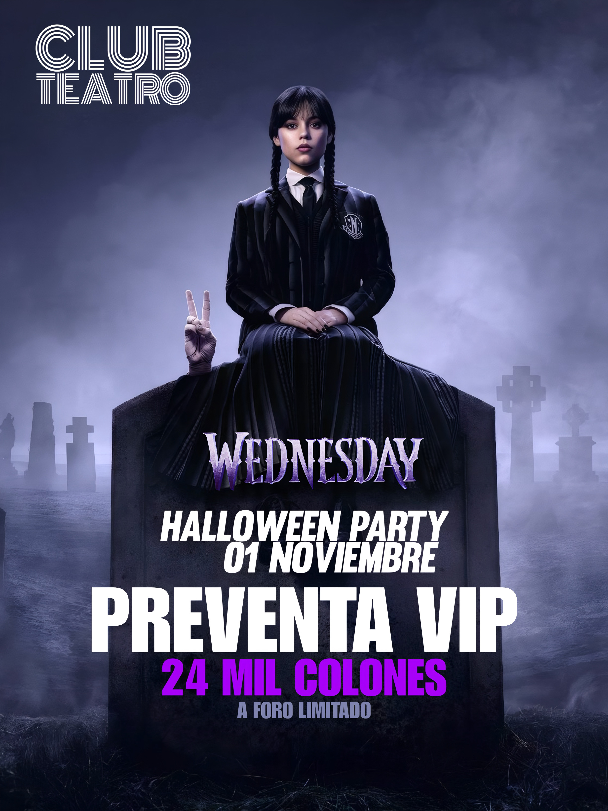 MERLINA ACTO II - HALLOWEEN PARTY