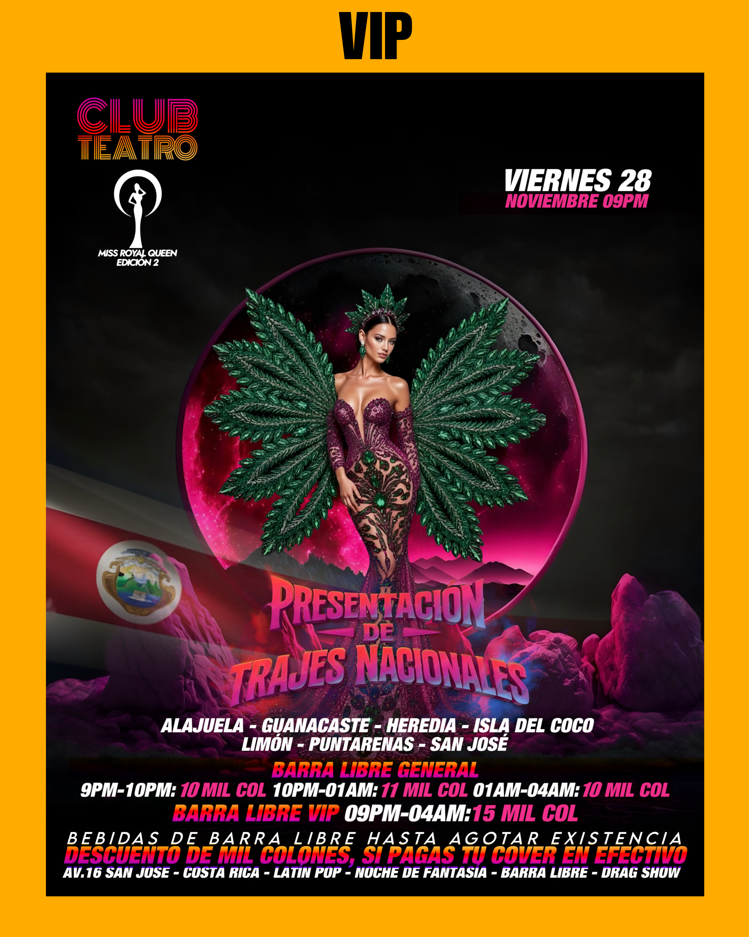 VIP - TRAJE NACIONAL