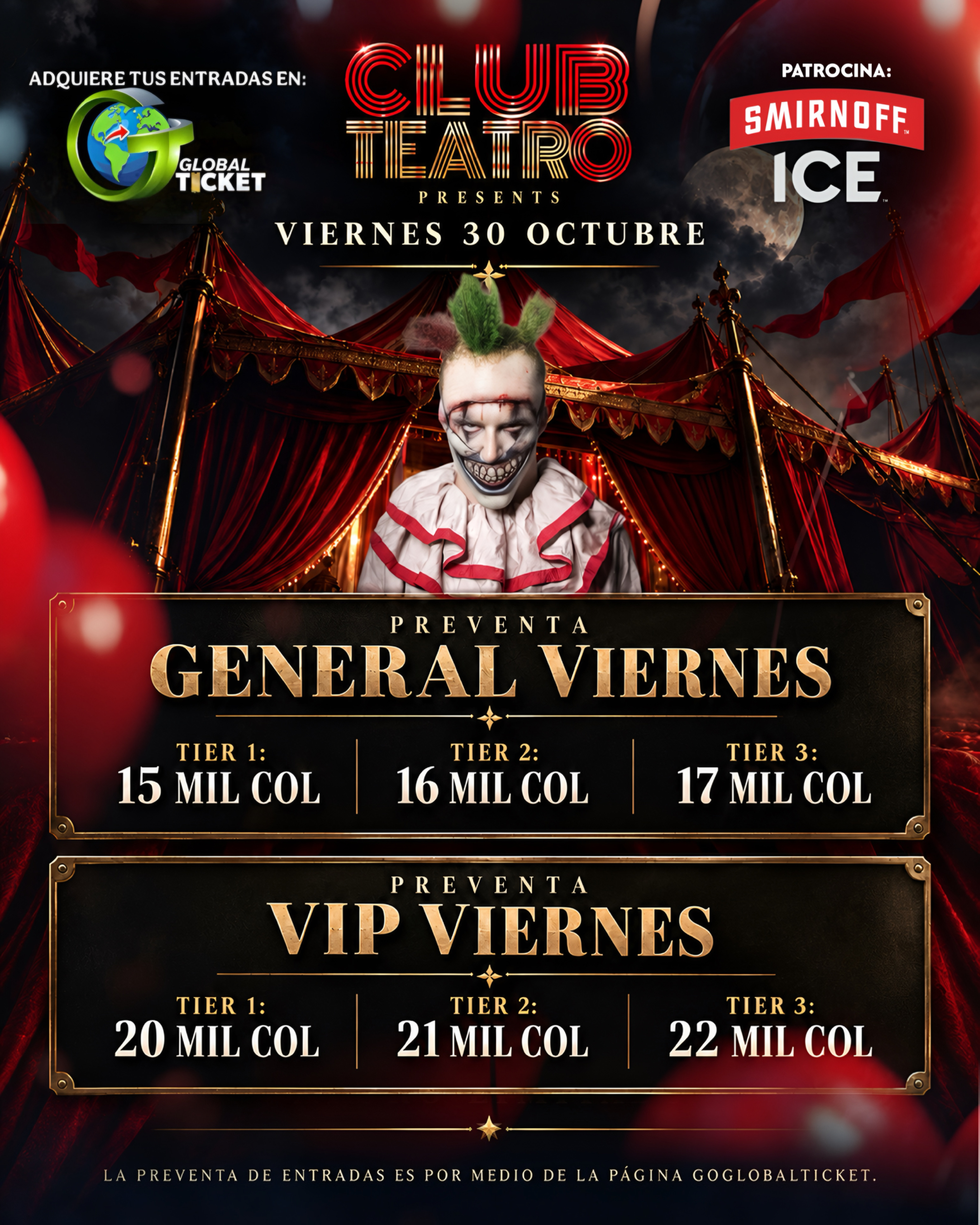 HALLOWEEN VIERNES VIP