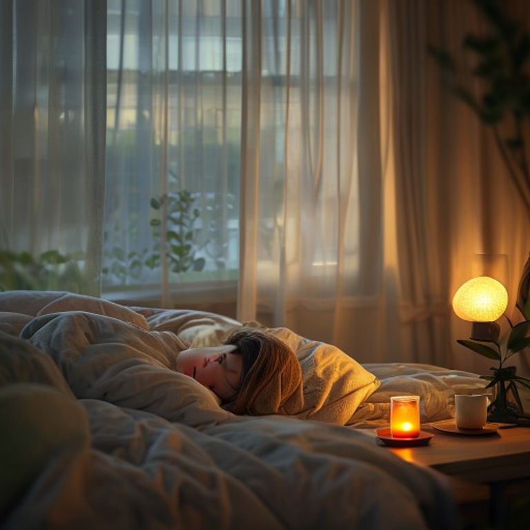 Banner showing increase deep sleep