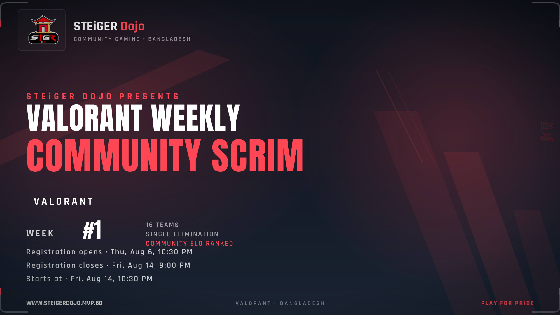 Valorant Weekly Scrim #1