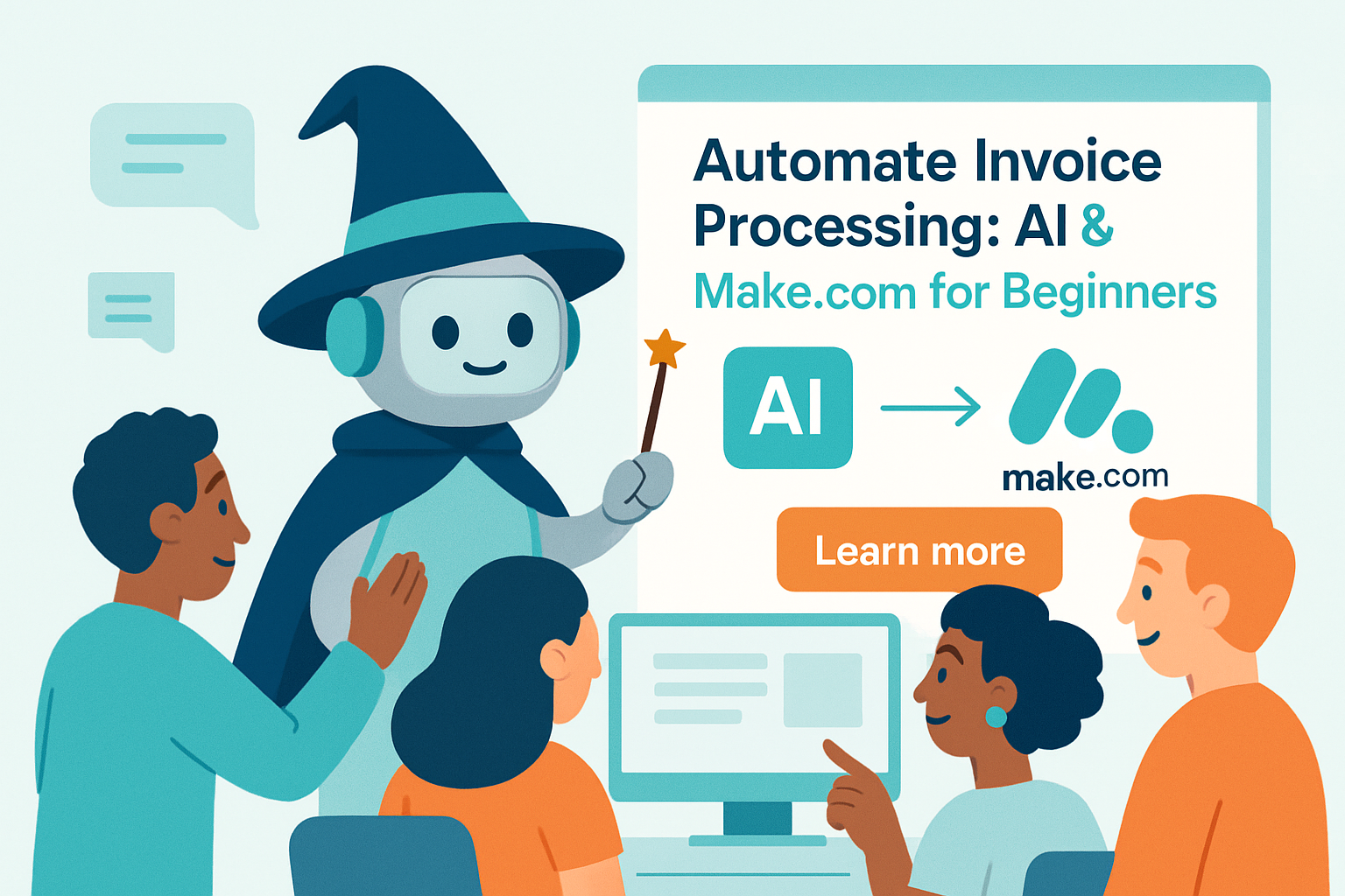 Automate Invoice Processing: AI & Make.com for Beginners