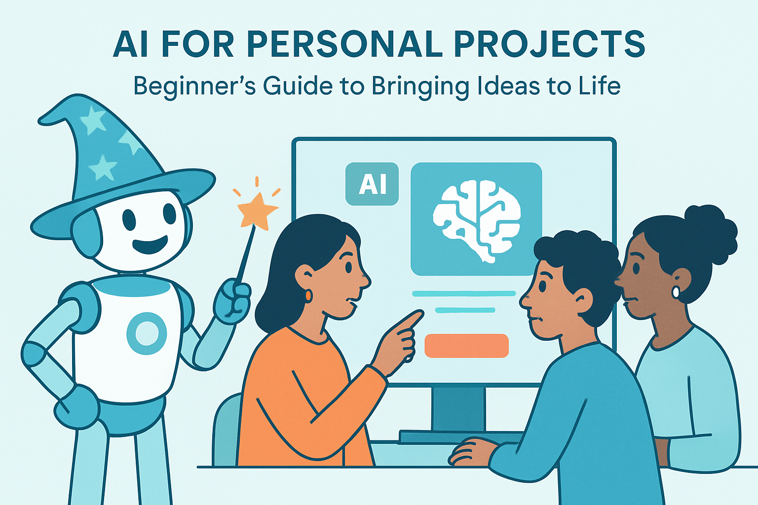 AI for Personal Projects: Beginner's Guide to Bringing Ideas to Life