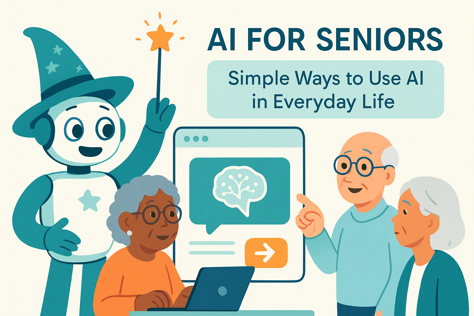 AI for Seniors: Simple Ways to Use AI in Everyday Life
