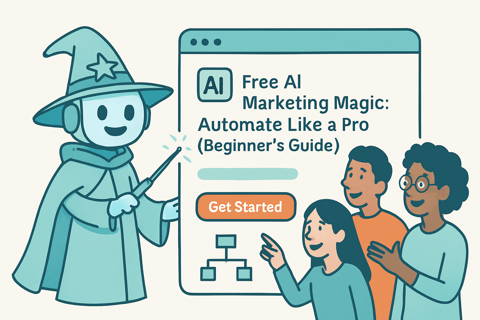 Free AI Marketing Magic: Automate Like a Pro (Beginner's Guide)