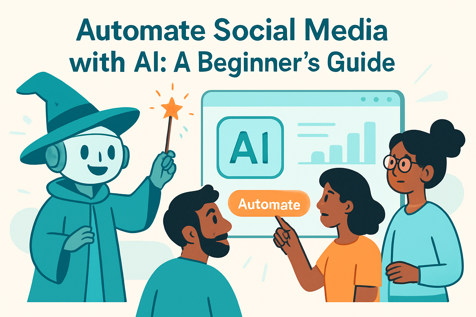 Automate Social Media with AI: A Beginner's Guide