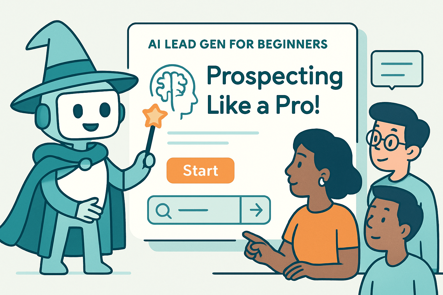 AI Lead Gen for Beginners: Prospecting Like a Pro!