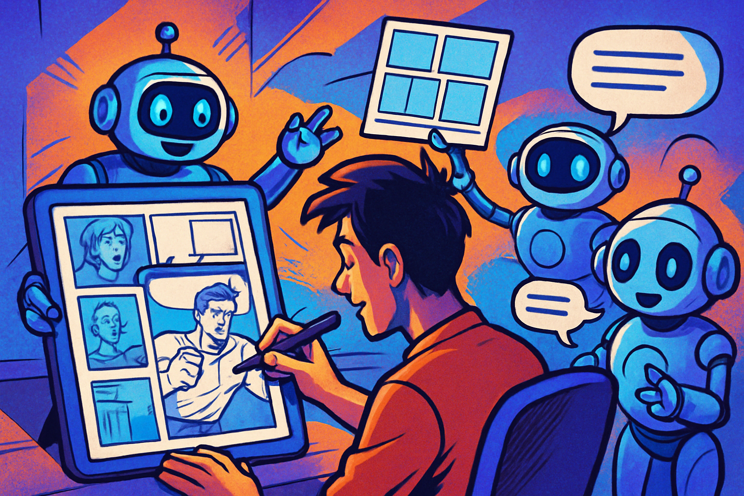AI Comic Book Creator: A Beginner's Guide to AI Art!