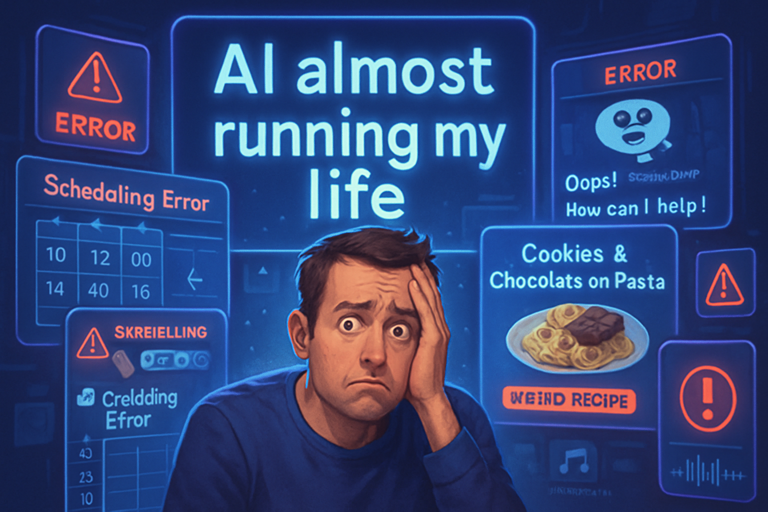 AI Overload? My Hilarious & Helpful Week Letting AI (Almost) Run My Life