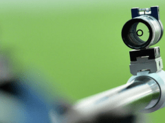 В институте прошли соревнования по пулевой стрельбе из пневматической винтовки