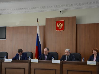 Председатель Волгоградского областного суда принял участие в расширенном заседании Совета судей Волгоградской области