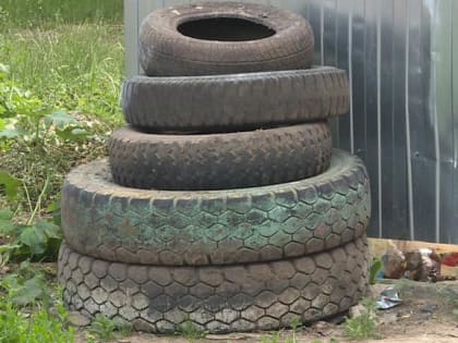 В Волжском начинаются работы по утилизации отработанных покрышек