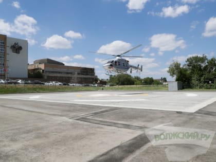 В Волгоградской области по воздуху эвакуировали 10 юных пациентов